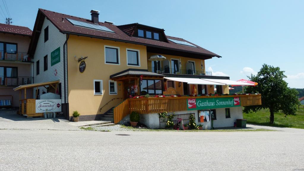 Landhotel Sonnenhof Motorradkrauk Ульрихсберг Экстерьер фото